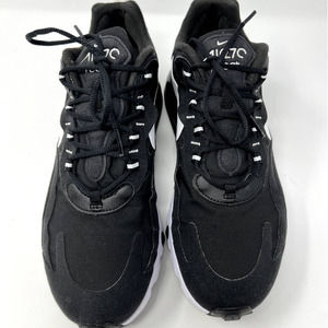 Nike Air Max 270 REACT AO4971-004 Black/White Lifestyle Running Sneakers Size 9